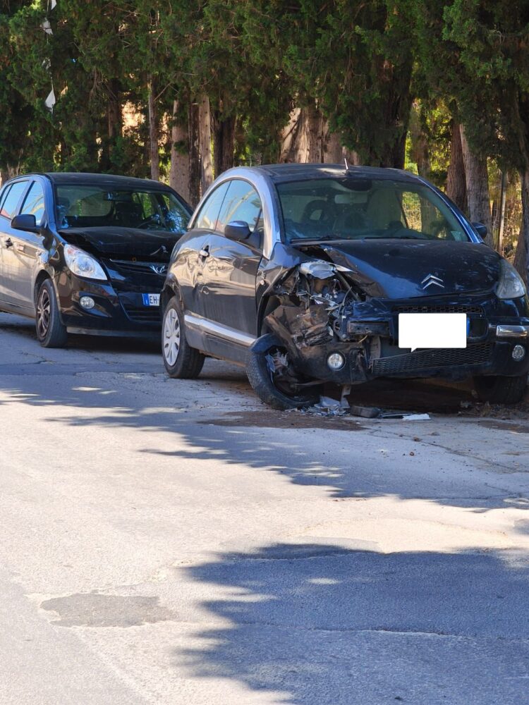 Vittoria, tamponamento serale in via Marangio