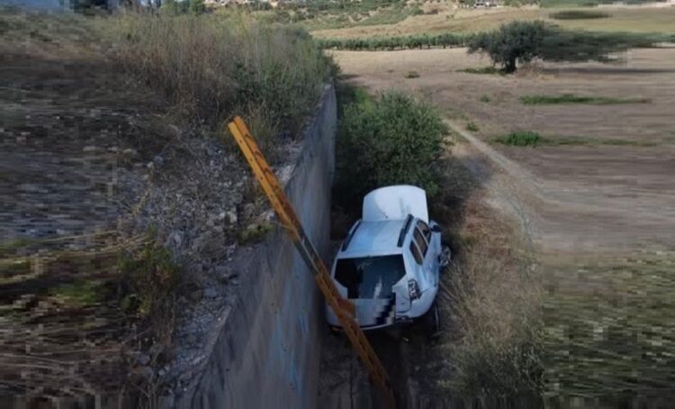 Gravissimo incidente lungo la Ss 115, agente di polizia penitenziaria vola nella scarpata con la sua auto
