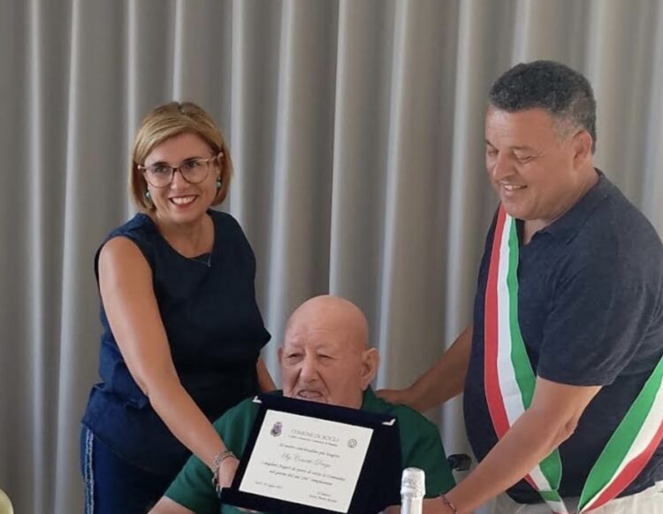 Scicli, Concetto Drago ha compiuto 104 anni
