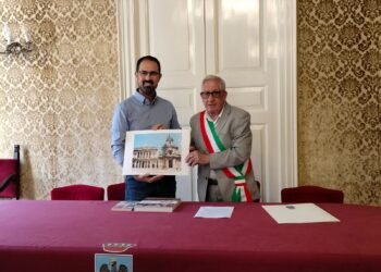 Vittoria, il sindaco Aiello ha ricevuto a palazzo Iacono un ricercatore di fama internazionale