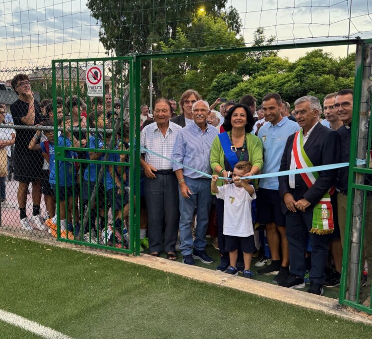 Giarratana, inaugurato ieri sera con una bella festa il ristrutturato campo Piero Garaffa