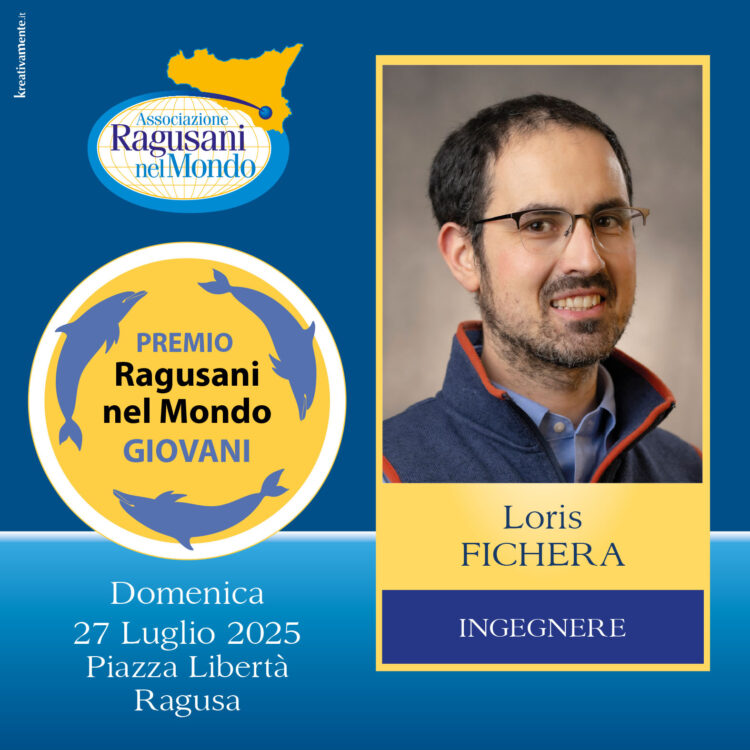 Vittoria, Loris Fichera premiato a Ragusani nel mondo