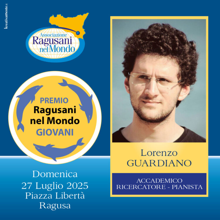 Ragusani nel mondo, sarà premiato anche Lorenzo Guardiano