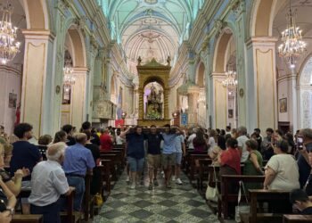 Giarratana, la “scinnuta” ha dato il via alla festa in onore della patrona