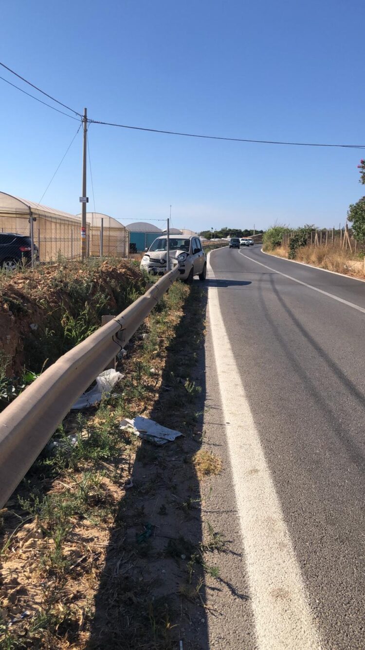 Scoglitti, incidente autonomo a Lucarella