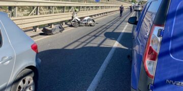 Modica, incidente stradale sul viadotto Guerrieri: due feriti