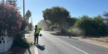 Continuano i lavori di scerbatura lungo la Sp 67 Pozzallo-Marza