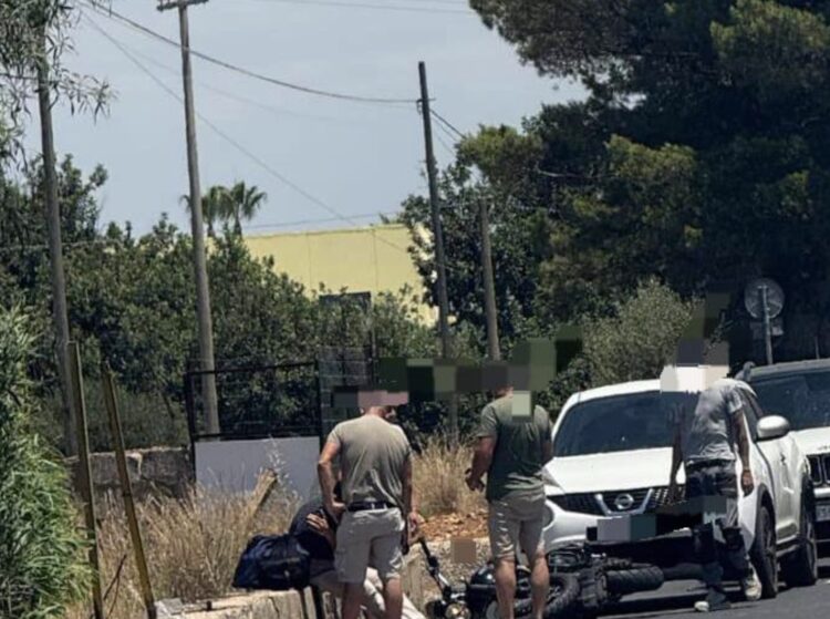 Vittoria, scontro auto-moto dietro il mercato ortofrutticolo: ferito un centauro