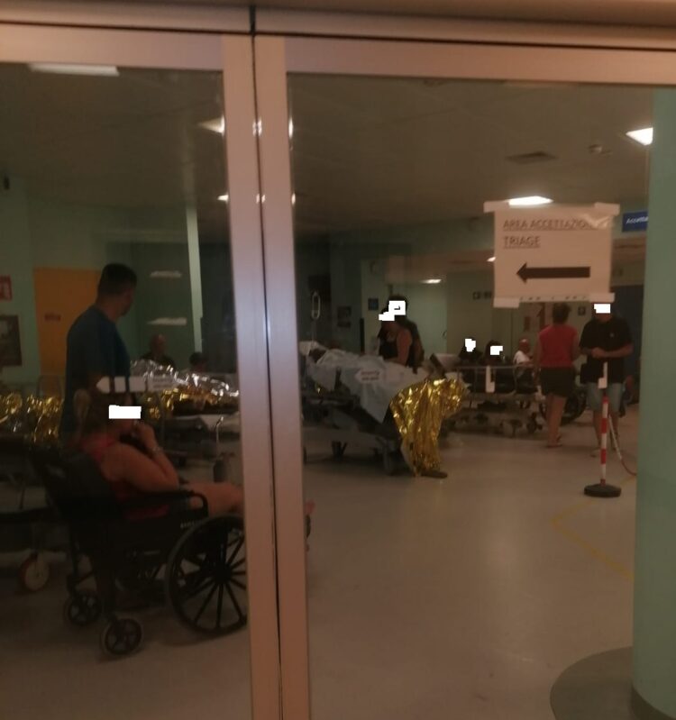 “Situazione esplosiva al pronto soccorso dell’ospedale Giovanni Paolo II di Ragusa”