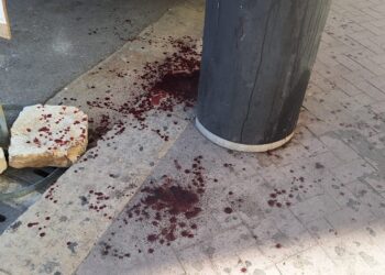 Modica, tracce di sangue in diverse strade del centro storico