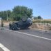 Modica-Scicli, auto si ribalta: tre feriti
