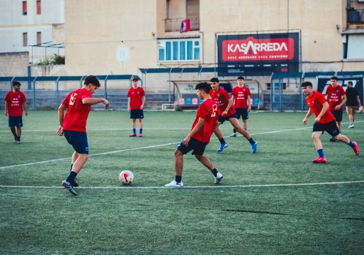Il Frigintini calcio continua la preparazione in attesa di sapere in quale categoria giocherà