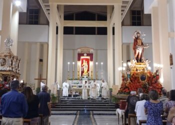 Ragusa, il simulacro di San Giovanni e l’Arca santa al santuario del Carmine