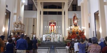 Ragusa, il simulacro di San Giovanni e l’Arca santa al santuario del Carmine