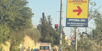 Vittoria, grave incidente stradale tra un’auto e un’ambulanza con un paziente in codice rosso