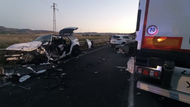 Comiso, morti Giuseppe Ruscica e la figlia Martina dopo il tragico incidente stradale di ieri pomeriggio a Caltagirone