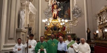 Ragusa e la festa del patrono, domani la prima processione con il simulacro di San Giovanni Battista e l’Arca santa