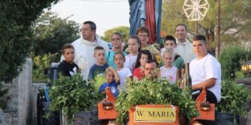 Modica, la Madonna con il trattore in contrada Barco