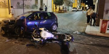 Scontro auto-moto ad Acate, solo feriti lievi