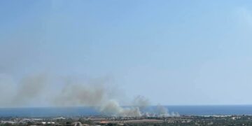 Marina di Modica, incendio domato