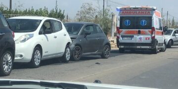 Vittoria, incidente stradale all’uscita della città: 4 feriti