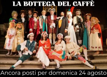 La compagnia Godot e “La bottega del Caffè” di Goldoni, domenica al castello di Donnafugata l’ultima replica