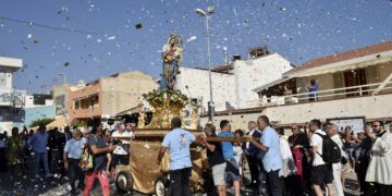 Marina di Ragusa, Maria Santissima di Portosalvo e la benedizione dei bambini