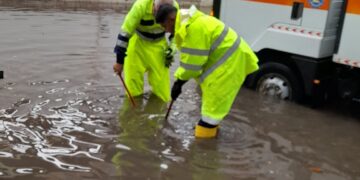 Vittoria, allagamenti in alcune zone della città dopo l’acquazzone di questa mattina