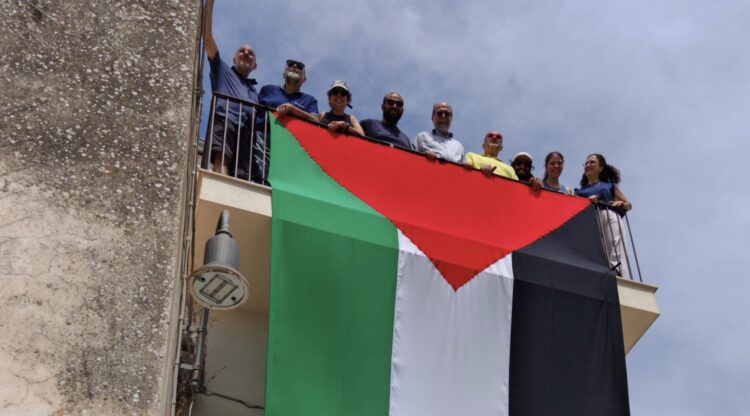 Modica con la Global Sumud Flotilla