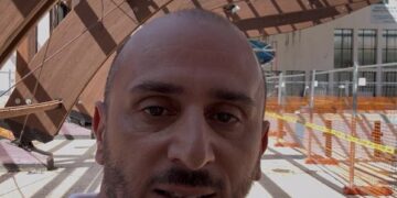 Vittoria, sopralluogo al cantiere della piscina comunale Nannino Terranova