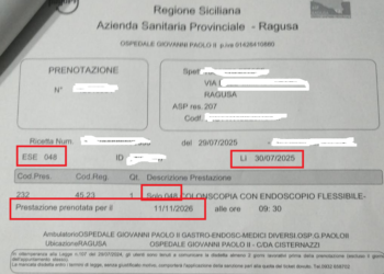 Ragusa e l’odissea di un malato oncologico