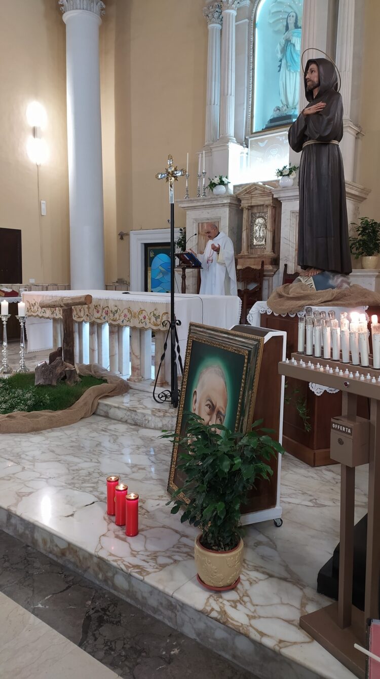 Ragusa, si celebra oggi la memoria liturgica di San Pio nella parrocchia di San Francesco d’Assisi