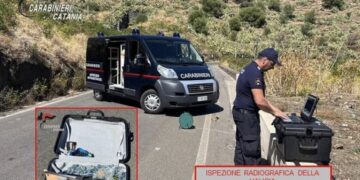 Valigia sospetta sulla Militello-Vizzini, treni fermi e strada chiusa