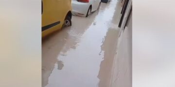 Vittoria, piove e si allaga via Alessandria