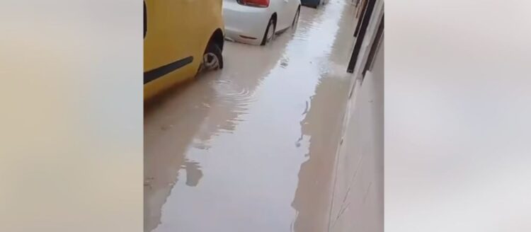 Vittoria, piove e si allaga via Alessandria