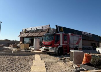 Ragusa, incendio al nuovo McDonald’s di via La Pira