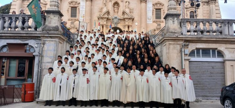 Ragusa ha ospitato il raduno dell’Ordine equestre del santo sepolcro di Gerusalemme
