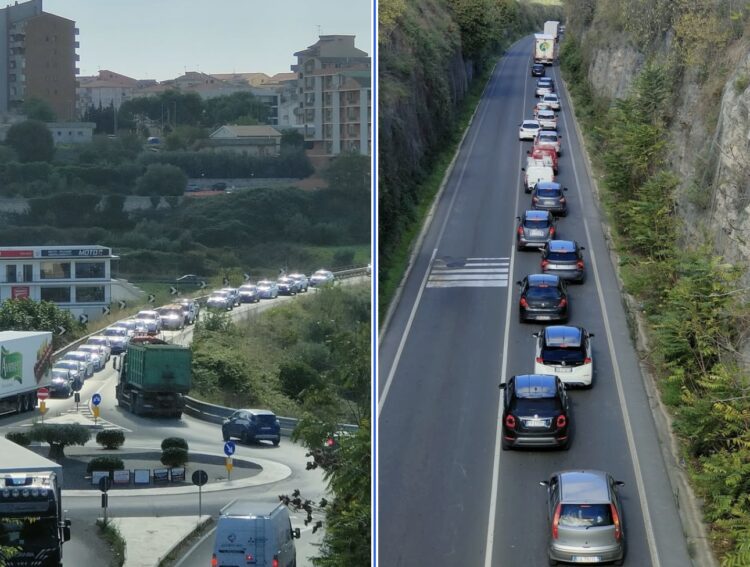 Caos viario a Modica per i lavori al viadotto Guerrieri