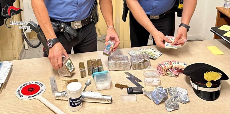 Ragusa e il centro storico, inferto un colpo alla piazza dello spaccio