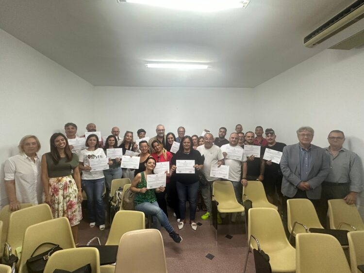 Somministrazione alimenti e bevande, concluso il corso Sab di Confcommercio