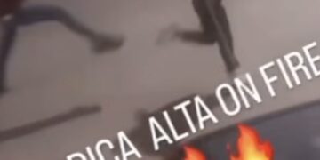Modica Alta, violenta lite in strada: uomo aggredisce una donna. E sui social diventa tutto virale