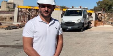 Vittoria, sopralluogo al cantiere della nuova scuola dell’infanzia