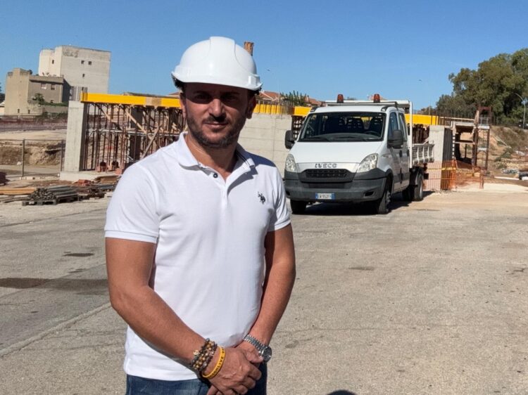 Vittoria, sopralluogo al cantiere della nuova scuola dell’infanzia