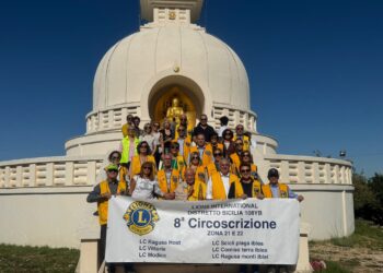Comiso e la Settimana della pace, l’iniziativa dell’ottava circoscrizione Lions alla pagoda del monaco Morishita
