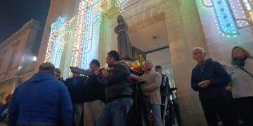 Ragusa, la processione con il simulacro di San Francesco ha concluso ieri le celebrazioni in onore del poverello d’Assisi