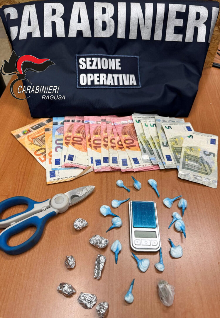 Spaccio in centro storico a Ragusa, arrestato un albanese