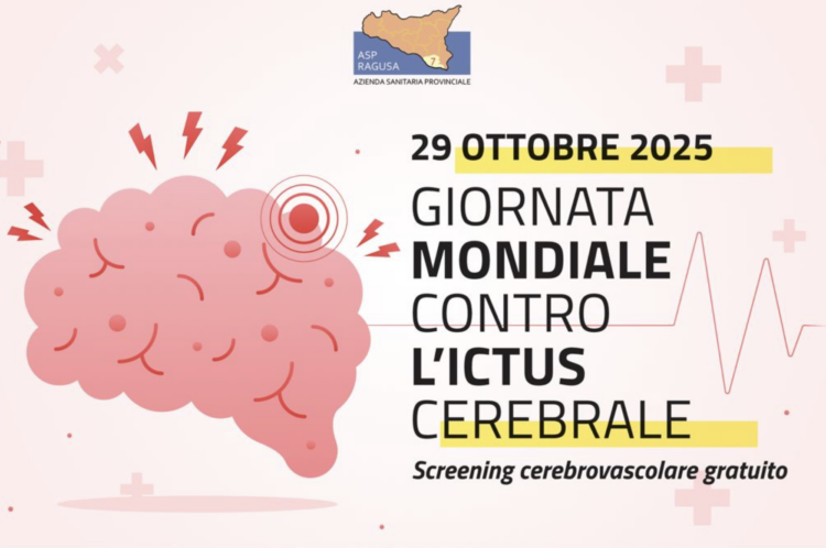 Anche in provincia di Ragusa si celebra la giornata mondiale contro l’ictus cerebrale