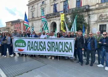 Maratona per la pace, la Cisl in campo anche a Ragusa