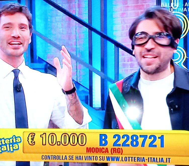 Modica, su Affari tuoi un biglietto della lotteria Italia da 10mila euro