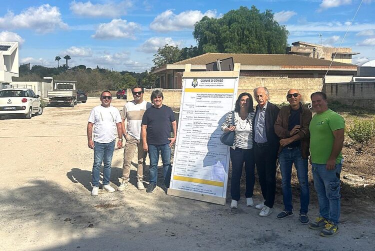 Comiso, consegnati i lavori di opere di urbanizzazione primaria nel prolungamento di via Libero Grassi e via degli Ontani